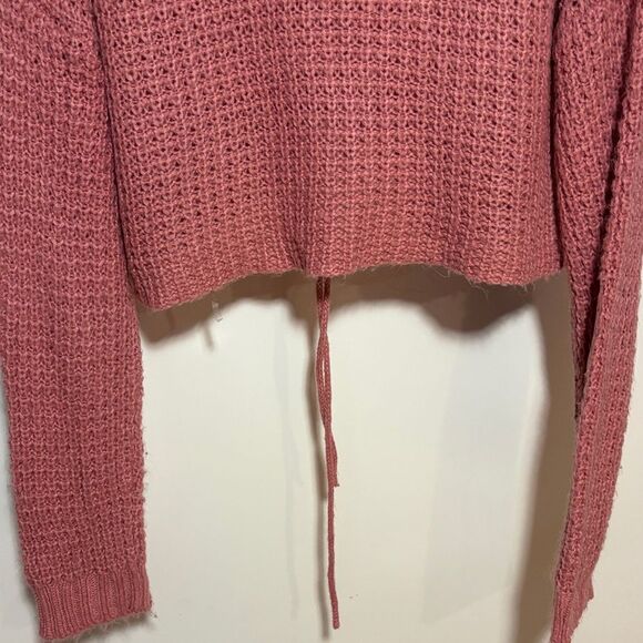 Derek Heart Dusty Rose Knit Top - Picture 7 of 8